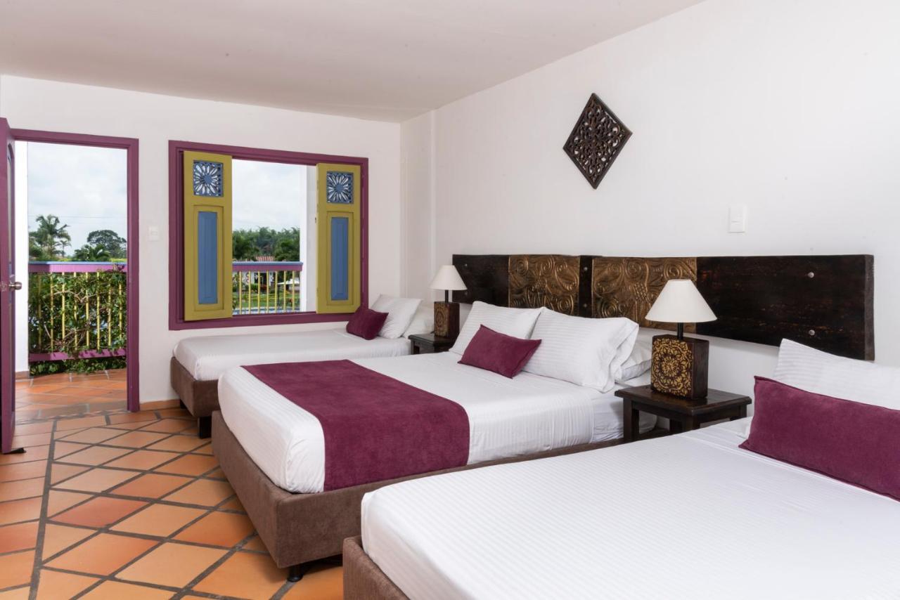 Hotel Campestre Cafe Cafe Montenegro Exterior foto