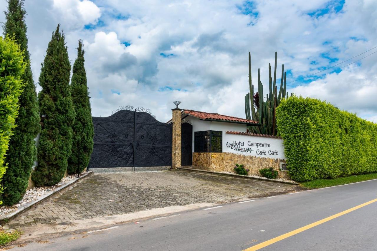 Hotel Campestre Cafe Cafe Montenegro Exterior foto